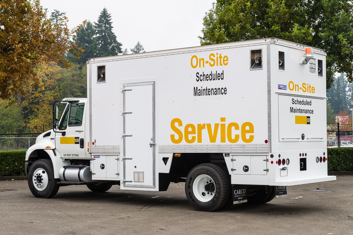 PM Style Lube Service Truck